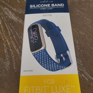New in Box Fitbit Luxe Silicone Band by Dabney Lee